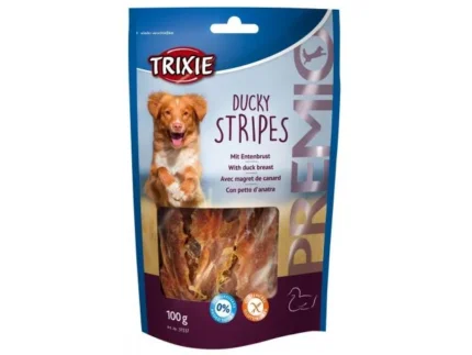 Trixie "Ducky Stripes" лакомство для собак с уткой, 100 г