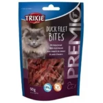 Trixie Premio Duck Filet Bites лакомство для кошек с утиной грудкой, 50 г