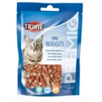 Trixie Mini Nuggets лакомство для кошек с тунцом, курицей и кошачьей мятой, 50 г