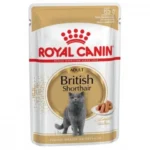 Royal Canin British Shorthair влажный корм для британских короткошерстных кошек старше 12 месяцев в соусе, 85 г