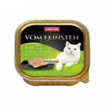 Vom Feinsten паштет для кошек с индейкой, курицей и травами