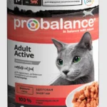 Pro Balance Active влажные консервы для активных и энергичных кошек, 415 г