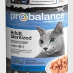 Pro Balance Sterilized влажные консервы для кастрированных котов и стерилизованных кошек, 415 г