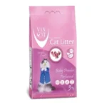 Van Cat комкующийся наполнитель с ароматом детской присыпки, 5 кг