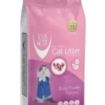 Van Cat комкующийся наполнитель с ароматом детской присыпки, 20 кг