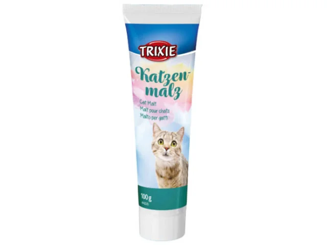 2050068 Trixie Cat Malt pastası ilə malt ilə || tükləri təmizləmək üçün pişiklər üçün, 100 g - Image 1