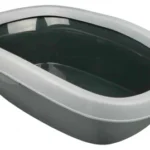 Trixie Carlo 2 лоток для кошек,темно-серый/светло-серый 38x17x58 см