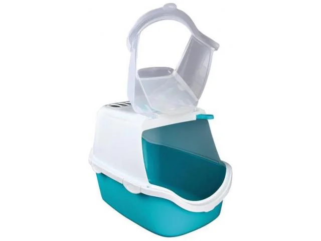 2120074 Trixie Vico Open Top биотуалет с колпаком-крышкой, дверцей, ручкой, совком и фильтром, 40×40×56 см — изображение 1