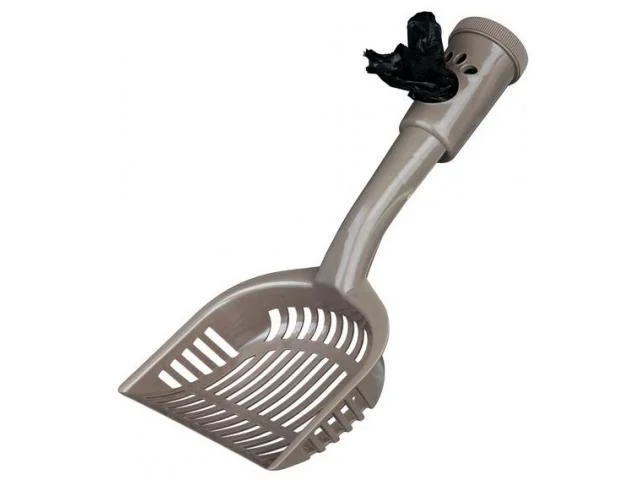 2120083 Trixie совок для кошачьего туалета с мешком — изображение 1