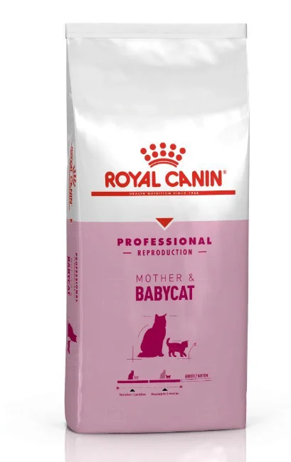 21202280 Royal Canin Mother & Babycat сухой корм для котят в возрасте от 1 до 4 месяцев, а так же для кошек в период беременности (целый мешок 10 кг) — изображение 1