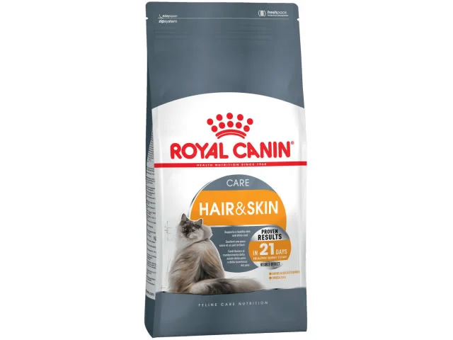 2120239 Royal Canin Hair&Skin Care сухой корм для взрослых кошек в целях поддержания здоровья кожи и шерсти (на развес) — изображение 1