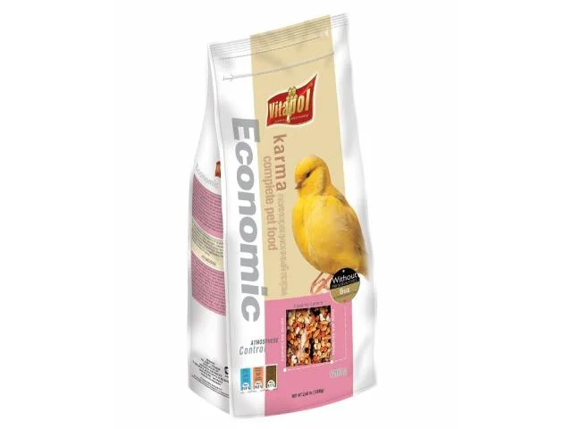 3010032 Vitapol Economic полнорационный корм для канареек,1200 г — изображение 1