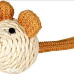 Trixie  Игрушка для кошек Мышка из бумаги и пряжи с погремушкой 5 см