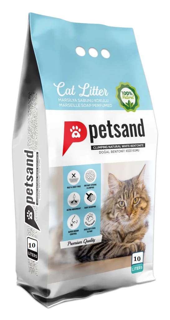 3567999 Petsand комкующийся наполнитель "Марсельское мыло" 10 л — изображение 1