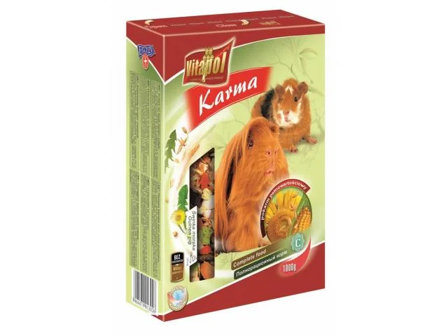 4010027 Vitapol Полнорационный корм для морских свинок, 1 кг — изображение 1