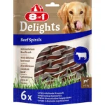 8in1 Delights Beef Spirals лакомство с говядиной для собак 60г , 6 шт