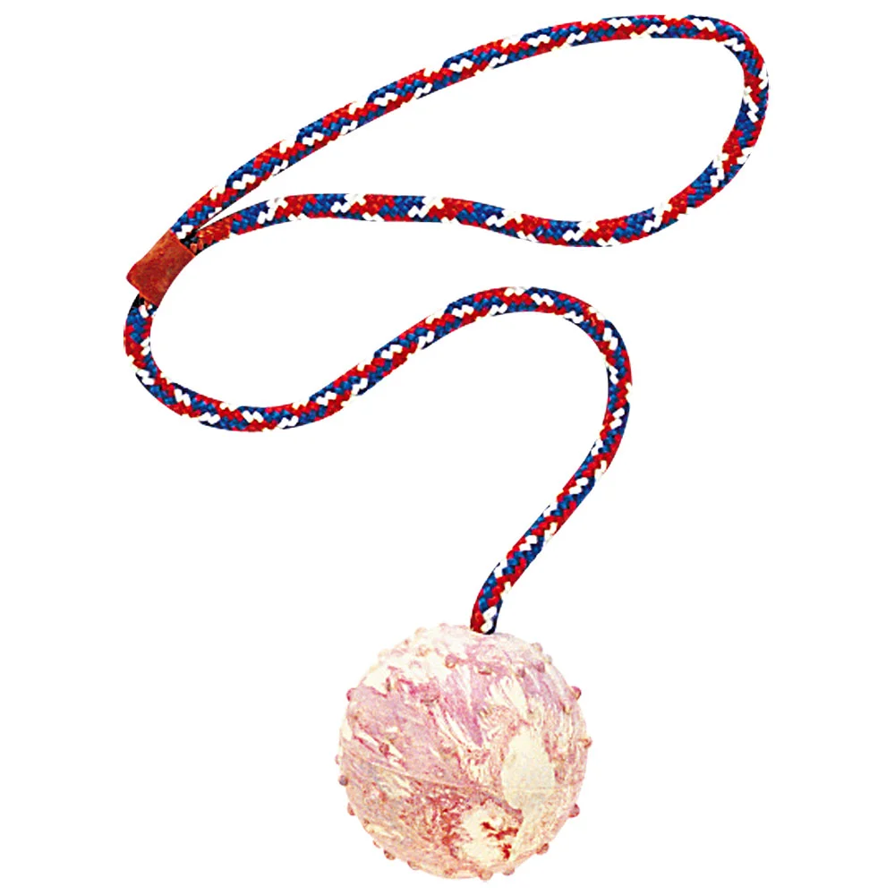 6010075 Ferplast PA 6532 игрушка для собак мяч на шнуре (small) 60 x 5.5 см — изображение 1