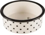 Trixie Polka Dot Keramik Qab "Tatu Pişik" 0.3 L / 12 sm