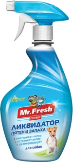 Mr.Fresh Expert 3-ü 1-də İtlər üçün Ləkə və Qoxu Təmizləyicisi, 500 ml