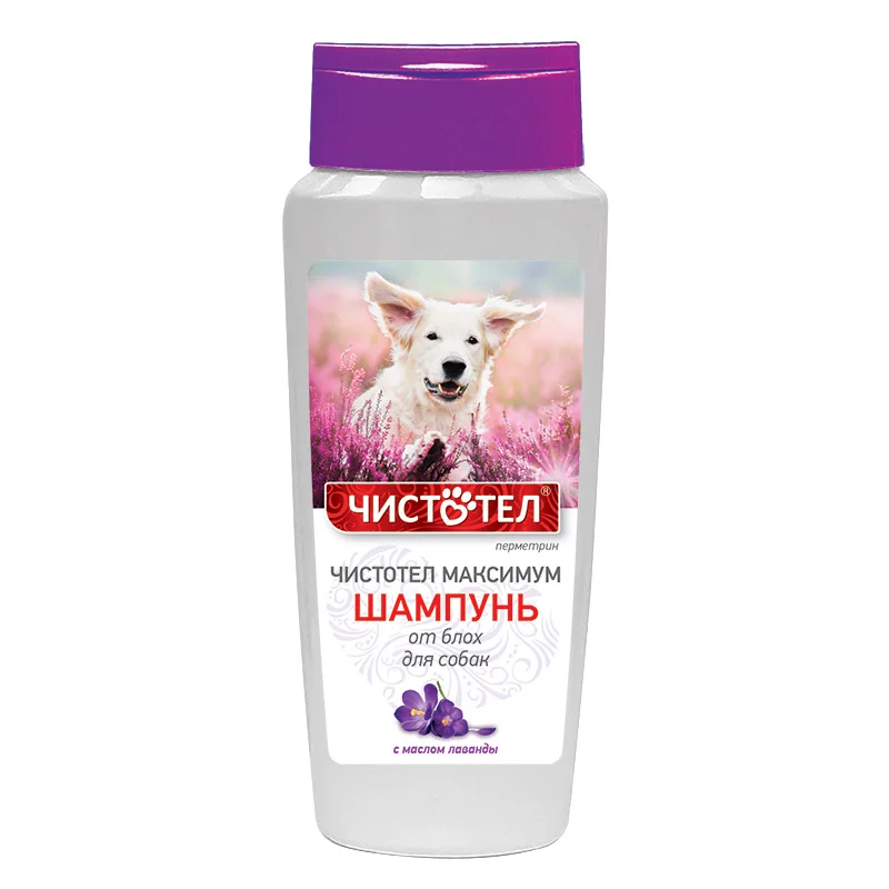 6010252 Чистотел Максимум шампунь от блох для собак, 250 мл — изображение 1