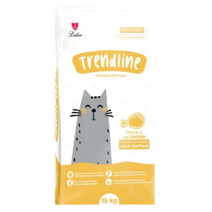 Trendline Adult Сat сухой корм для кошек со вкусом курицы (на развес)