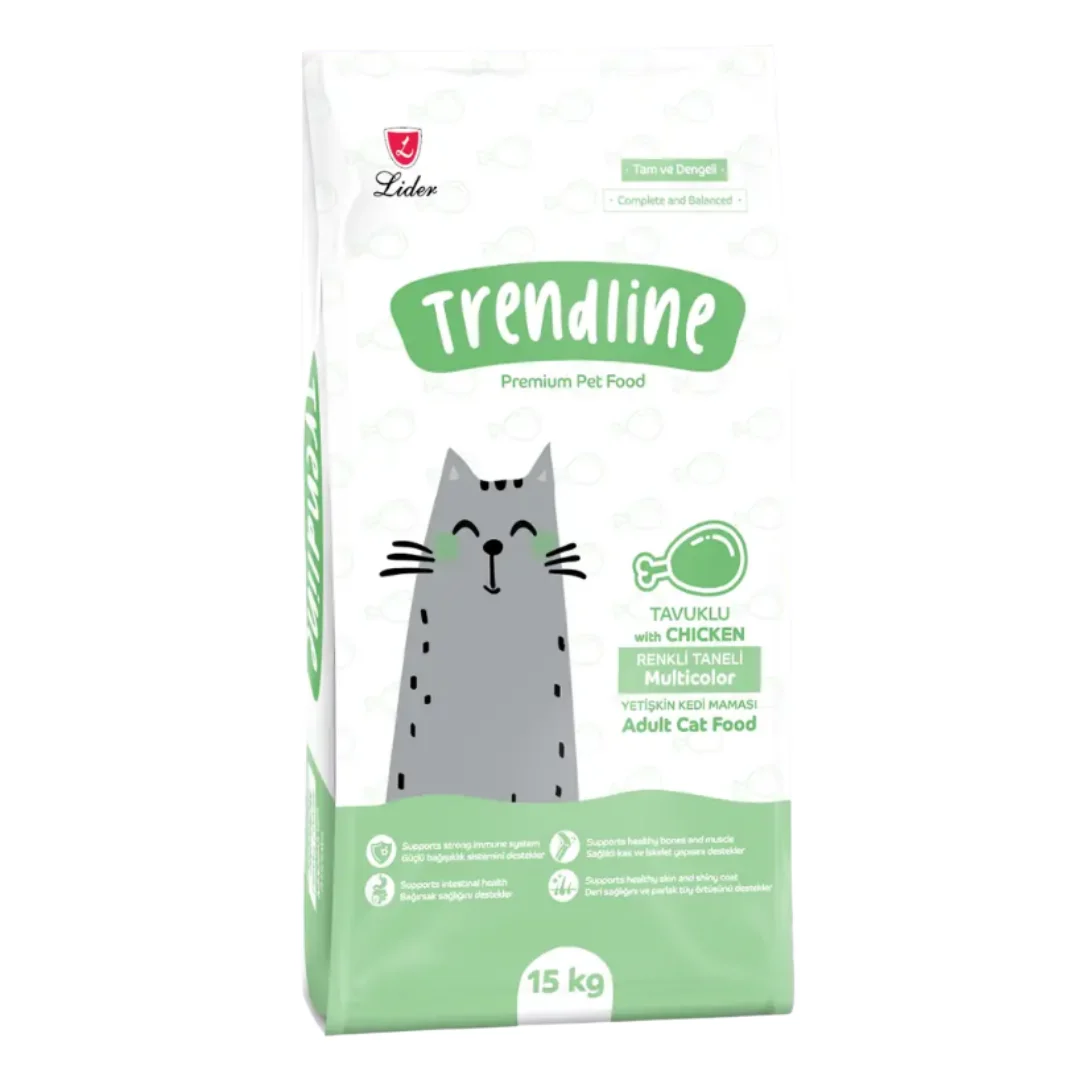 60104430-1 Trendline Gourmet Cat сухой корм для привередливых кошек (целый мешок 15 кг) — изображение 1