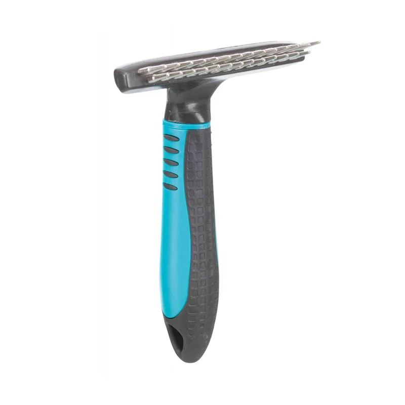 6010469 Trixie расческа для длинно шерстных собак 15х10х4 см — изображение 1