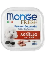 Monge Təzə, Quzu Paştetində Köpəklər üçün, Super Premium Keyfiyyətli, 100 qr