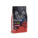 Monge Adult all Breeds Natural Super Premium Deer Cervo, bütün cinslərdən olan yetkin itlər üçün tam pəhriz, maral əti ilə, super premium keyfiyyətli (12 kq bütöv çanta)
