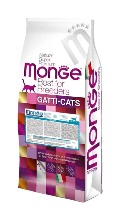 Monge Kitten Best for Breeders Chicken полноценный сухой корм для котят, курица, супер премиум качества (на развес)
