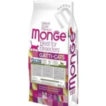 Monge Sensitive Best for Breeders Chicken, həssas pişiklər, toyuqlar üçün tam quru yemdir, super premium keyfiyyətli (10 kq-lıq çanta)
