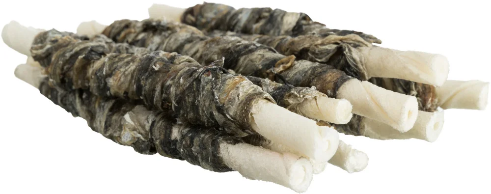 6010808 Denta Fun Fish лакомства для собак, жевательные рулет с рыбой 75 гр — изображение 1