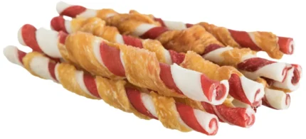 Denta Fun лакомства для собак, жевательные рулет с курицей 80 г