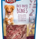 Trixie Rice Duck Bones лакомства для собак, утка с рисом в форме косточки 80 г