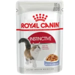 Royal Canin Instinctive полнорационный влажный корм для кошек старше одного года в желе, 85 г