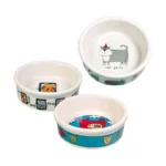 Trixie керамическая миска для кошек с кошками