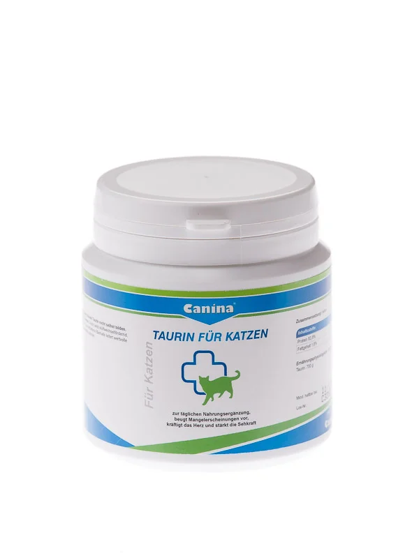 6020020 Canina Taurin für Katzen pişiklər üçün taurin, 100 q - Şəkil 1