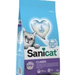 Sanicat Classic Lavender впитывающий наполнитель с ароматом лаванды, 10 л
