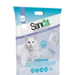 Sanicat Diamonds силикагелевый наполнитель, 7,5 л