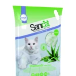 Sanicat Diamonds Aloe Vera силикагелевый наполнитель с ароматом алоэ вера, 5 л
