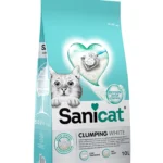 Sanicat Clumping White белый комкующийся наполнитель, 10 л