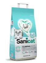 Sanicat Clumping White белый комкующийся наполнитель, 10 л