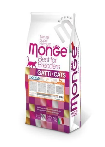 Monge Monoprotein Sterilized Best for Breeders Duck полнорационный сухой корм для стерилизованных кошек и кастрированных котов c уткой, супер премиум качества (на развес)