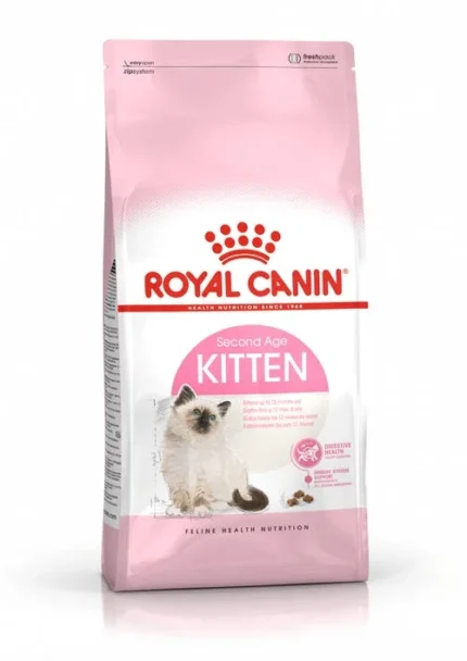 Royal Canin Second Age Kitten сухой корм для котят в возрасте до 12 месяцев, 2 кг