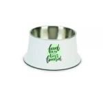 Beeztees Stainless steel feeding or drinking bowl Best Friend металлическая миска для собак, Ø19×9 см, 800 мл