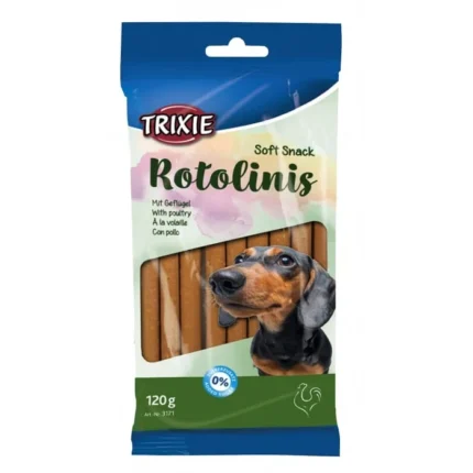 Trixie Soft Snack Rotolinis лакомство для собак палочки с курицей, 12 шт/120 г