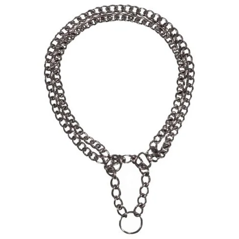 6020798 Trixie двухярдная рывковая цепь с цугом, 45 см/2.5 мм — изображение 1