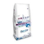 Monge VetSolution Dog Gastrointestinal Adult, həzm pozğunluqlarının simptomlarını aradan qaldırmaq üçün hazırlanmış, yetkin itlər üçün toyuqdan hazırlanmış tam quru pəhriz qidasıdır, 2 kq.