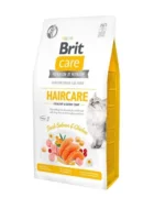 Brit Care Pişik Dənəsiz Saç Baxımı Sağlam və Parlaq Palto, parlaq saç və sağlam dəri üçün qızılbalıq və toyuq ilə hazırlanmış dənəsiz quru pişik yemi (toplu)