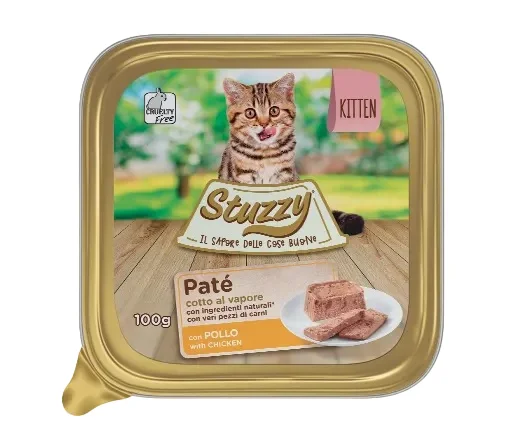 6021011 Mister Stuzzy паштет с курицей для котят, 100 г — изображение 1